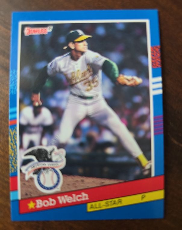 1991 Donruss #54 Bob Welch — front