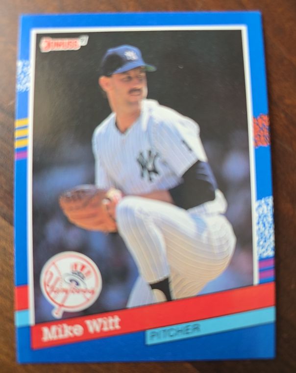 1991 Donruss #282 Mike Witt — front