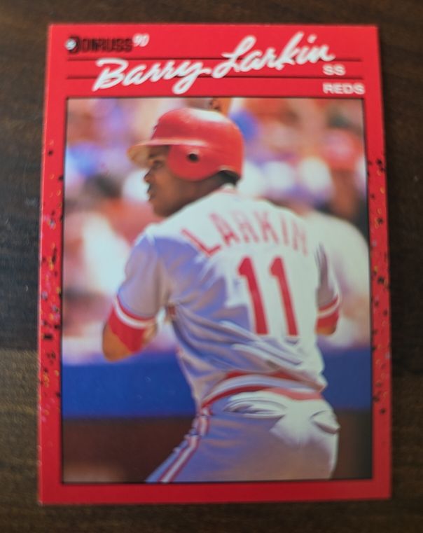 1990 Donruss #71 Barry Larkin — front