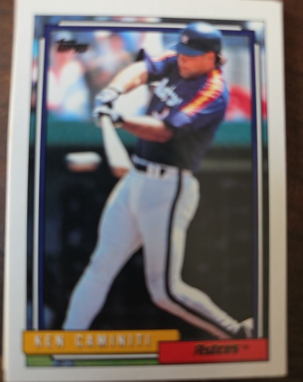 1992 Topps #740 Ken Caminiti — front