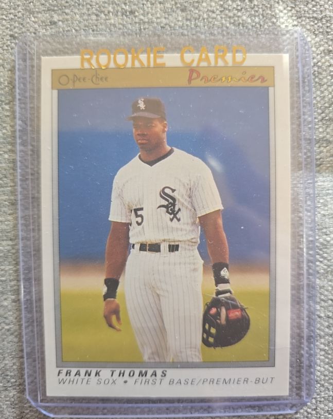 1991 O-Pee-Chee Premier #121 Frank Thomas — front