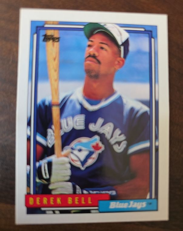 1992 Topps #121 Derek Bell — front