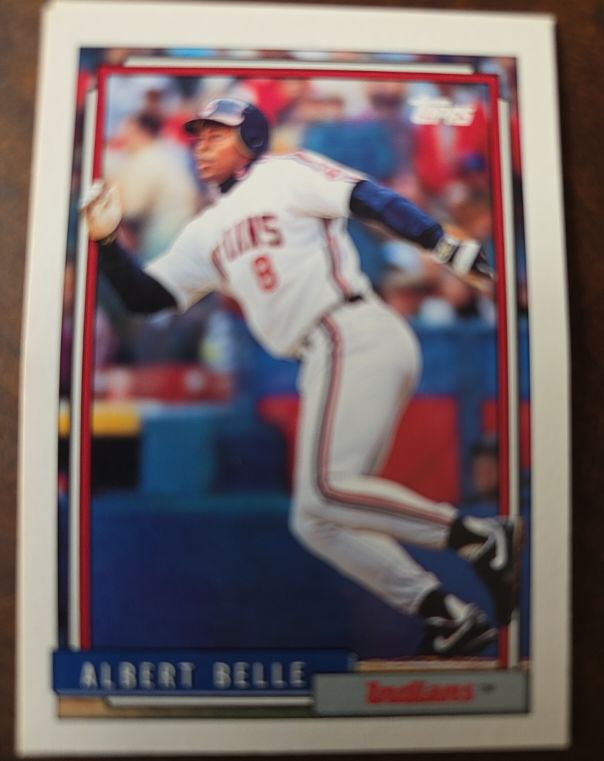1992 Topps #785 Albert Belle — front