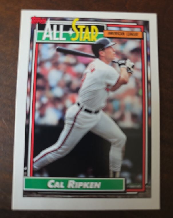 1992 Topps #400 Cal Ripken Jr. — front
