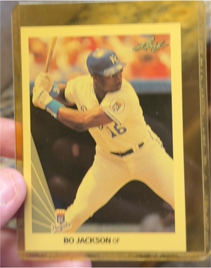 1990 Leaf #125 Bo Jackson — front