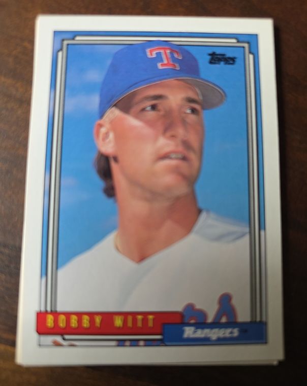 1992 Topps #675 Bobby Witt — front