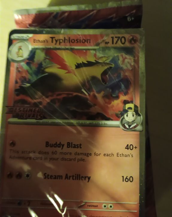 2025 Pokémon SV10 Destined Rivals #034 Ethan's Typhlosion — front