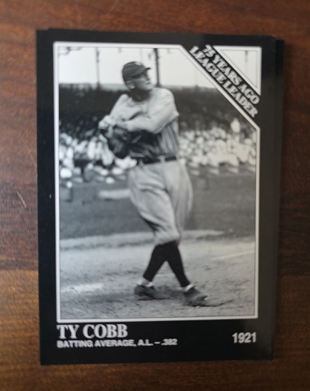 1991 The Sporting News Conlon Collection #796 Ty Cobb — front