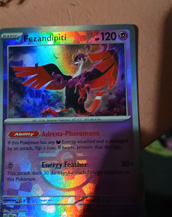 2024 Pokémon SV Twilight Masquerade #096 Fezandipiti — front