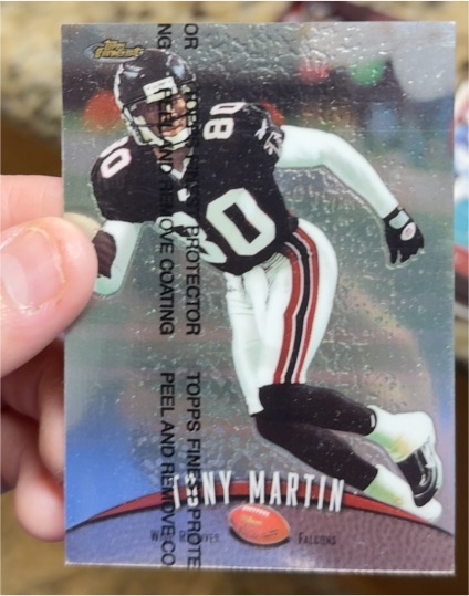 1998 Topps Finest #152 Tony Martin — front