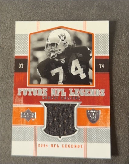 2004 Upper Deck Legends Future Legends Jersey #FLRG Robert Gallery — front