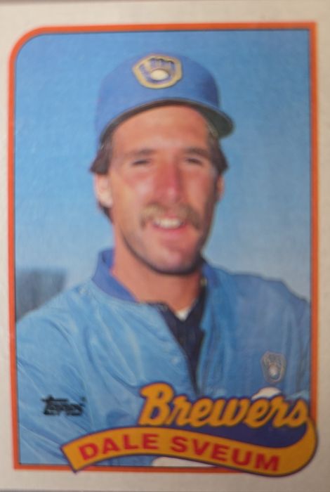 1989 Topps #12 Dale Sveum — front