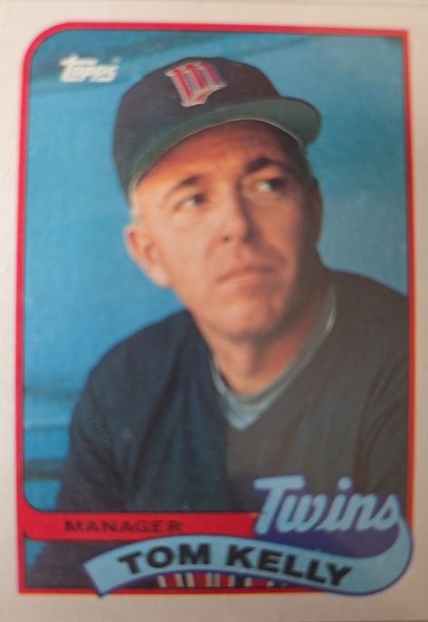 1989 Topps #14 Tom Kelly — front
