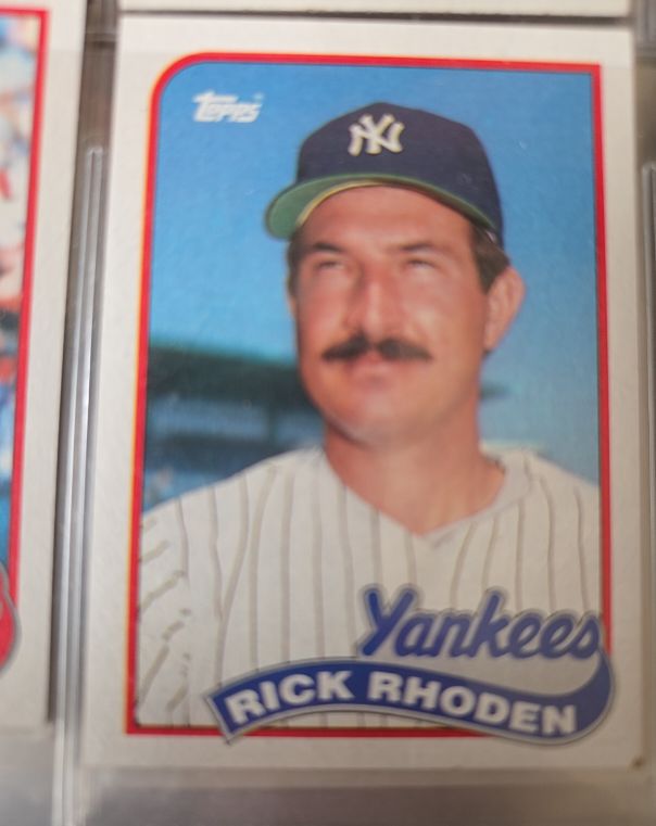 1989 Topps #18 Rick Rhoden — front