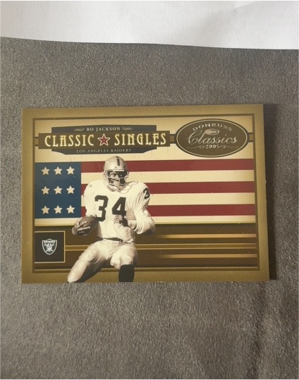 2005 Donruss Classics Classic Singles #CS-2 Bo Jackson — front