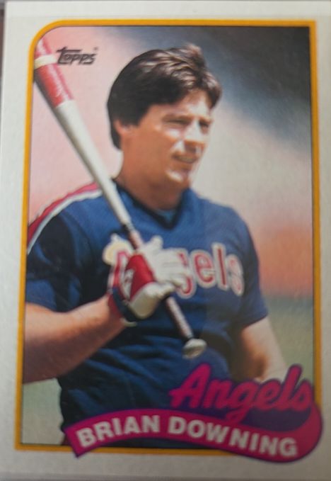 1989 Topps #17 Brian Downing — front