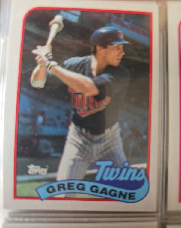 1989 Topps #19 Greg Gagne — front