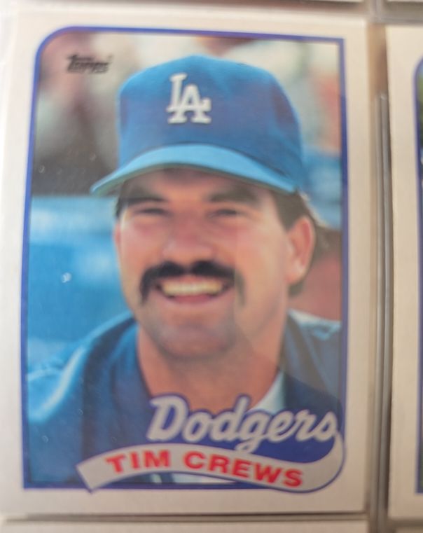 1989 Topps #22 Tim Crews — front