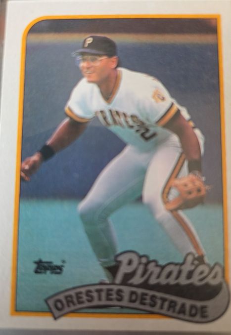 1989 Topps #27 Orestes Destrade — front