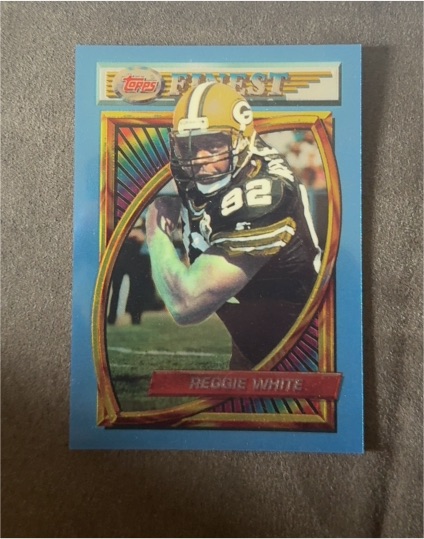 1994 Topps Finest #92 Reggie White — front