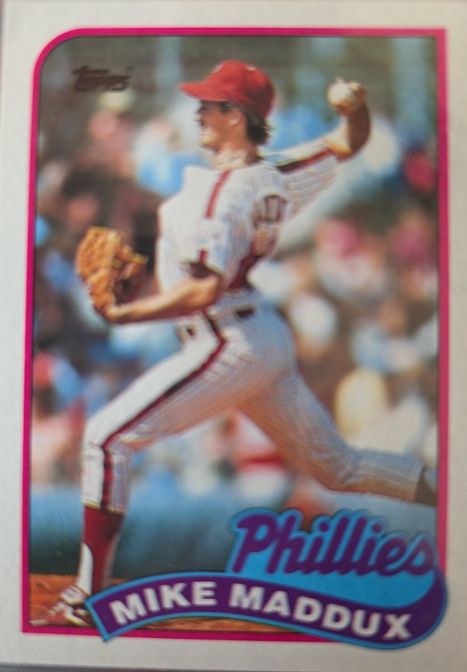 1989 Topps #39 Mike Maddux — front