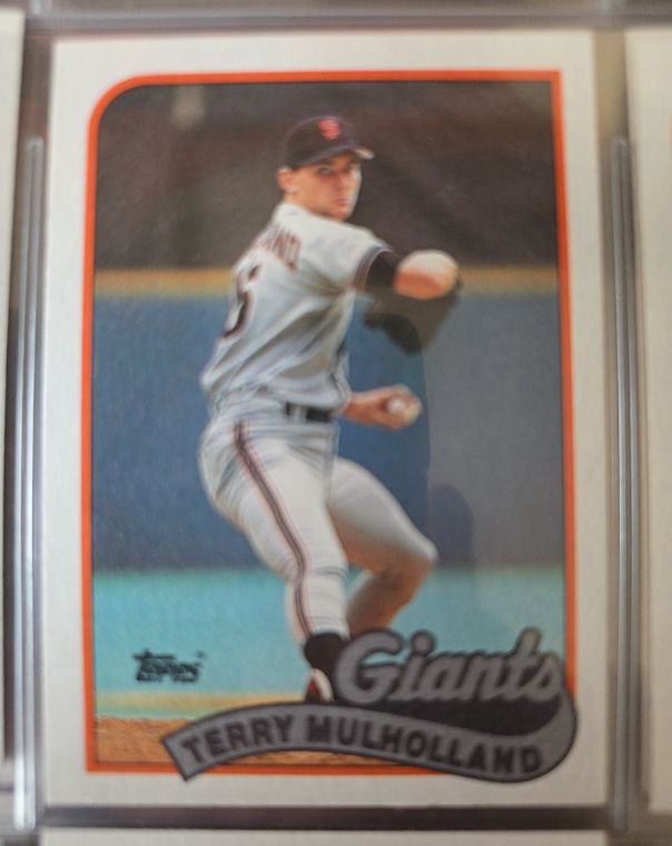 1989 Topps #41 Terry Mulholland — front