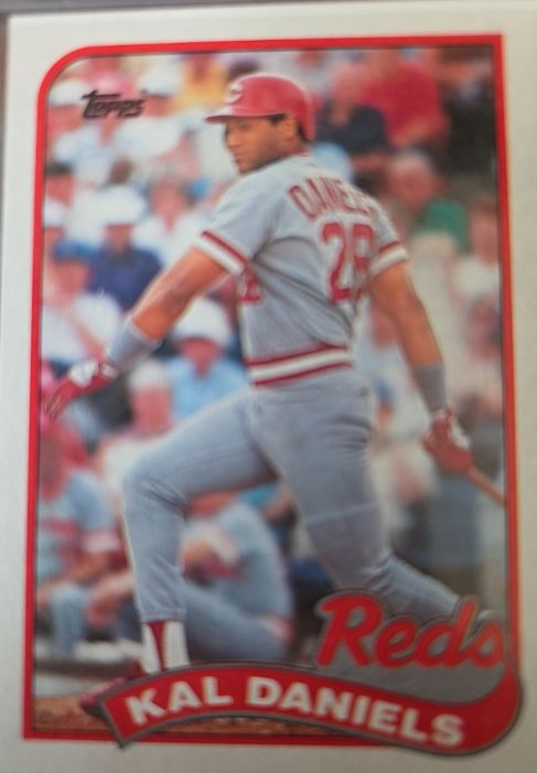 1989 Topps #45 Kal Daniels — front