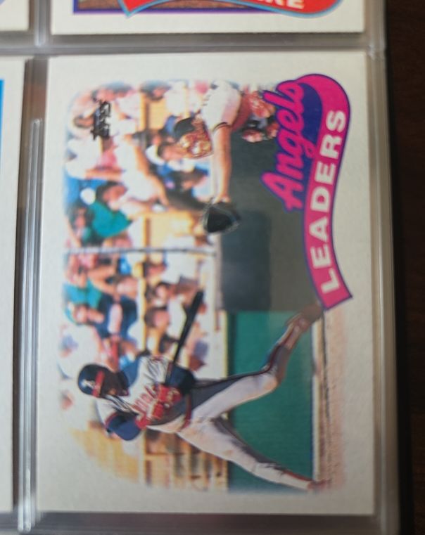 1989 Topps #51 Angels Leaders Chili Davis — front
