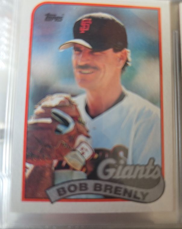 1989 Topps #52 Bob Brenly — front