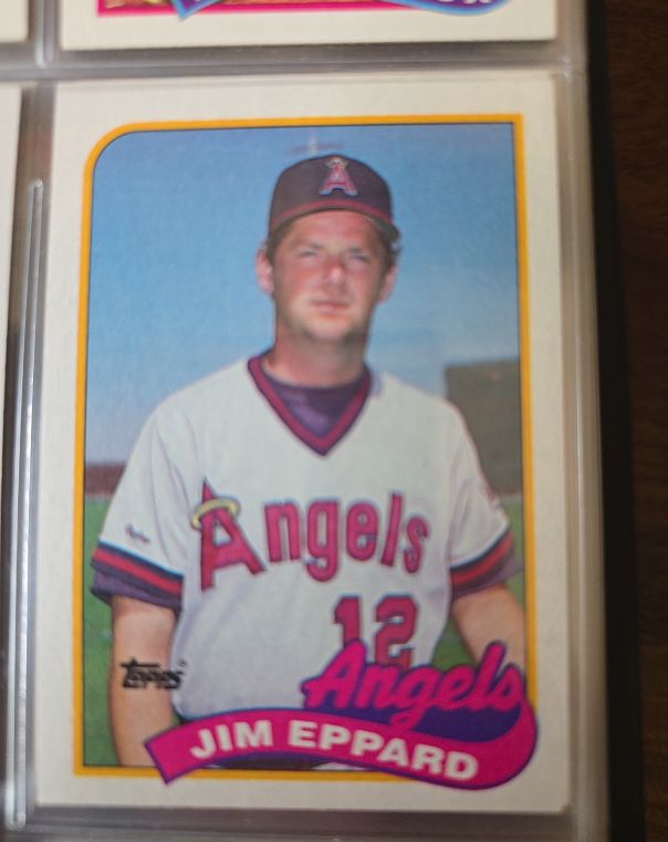 1989 Topps #42 Jim Eppard — front