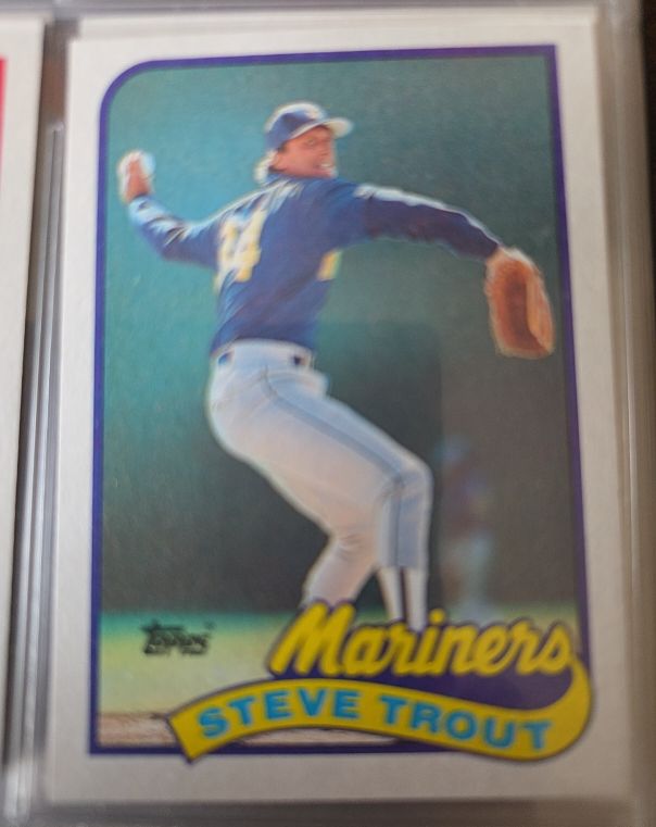 1989 Topps #79 Steve Trout — front
