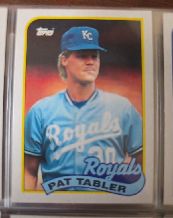 1989 Topps #56 Pat Tabler — front
