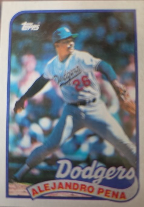 1989 Topps #57 Alejandro Pena — front