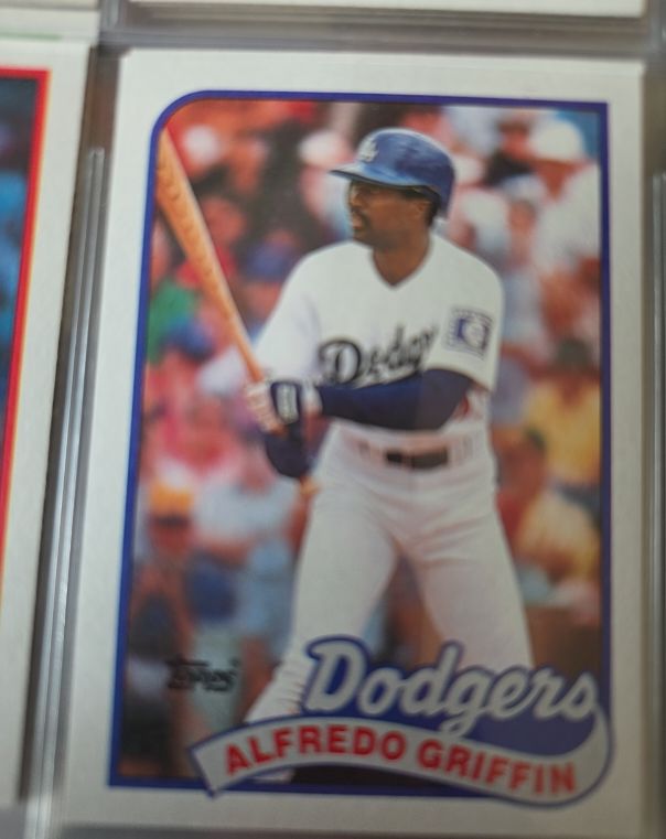 1989 Topps #62 Alfredo Griffin — front