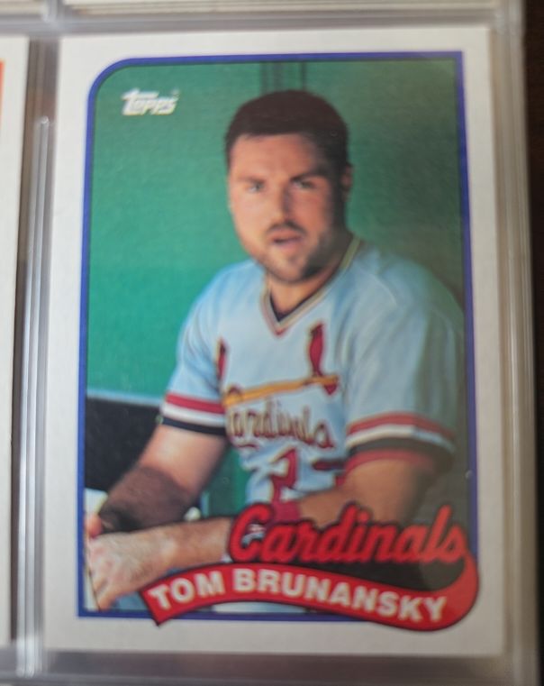 1989 Topps #60 Tom Brunansky — front