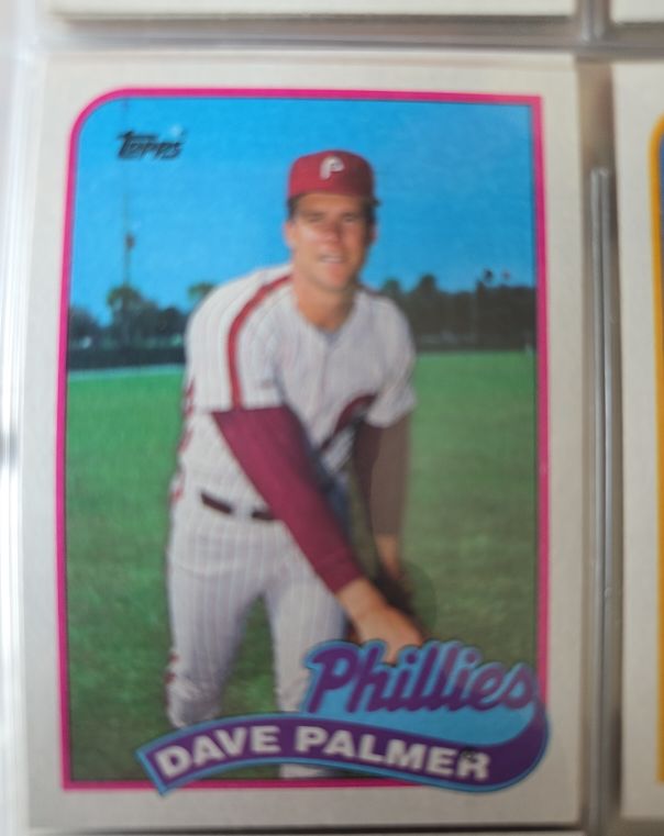 1989 Topps #67 Dave Palmer — front