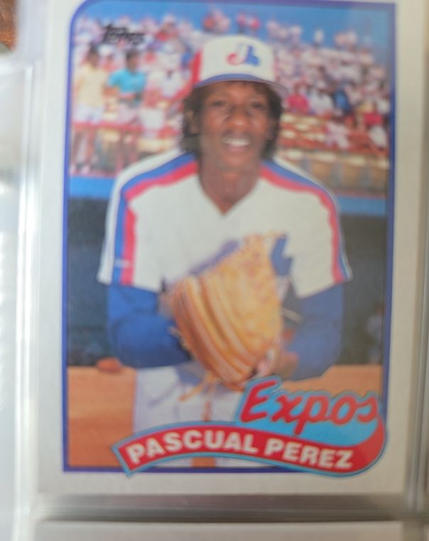 1989 Topps #73 Pascual Perez — front
