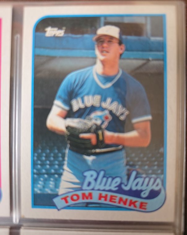 1989 Topps #75 Tom Henke — front