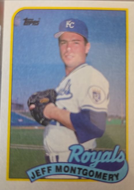 1989 Topps #116 Jeff Montgomery — front