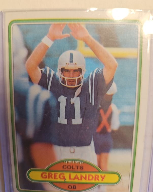 1980 Topps #265 Greg Landry — front