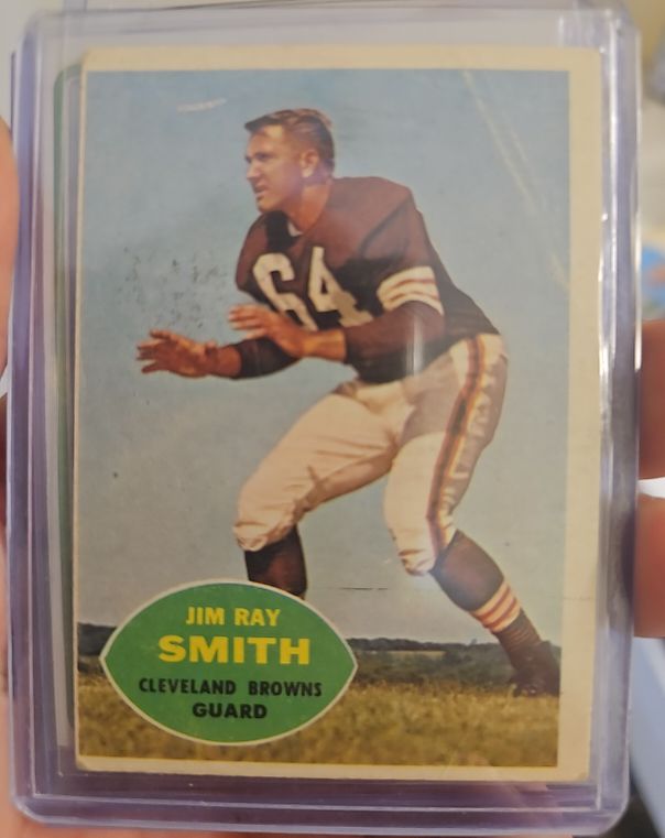 1960 Topps #28 Jim Ray Smith — front