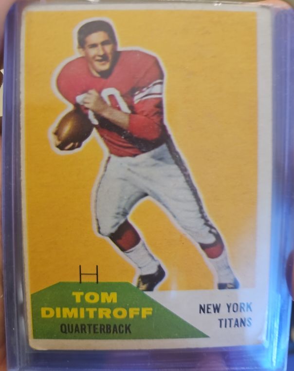 1960 Fleer #16 Tom Dimitroff — front