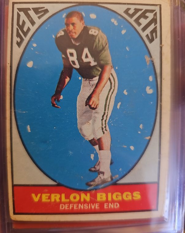1967 Topps #91 Verlon Biggs — front