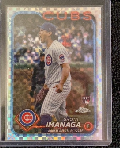2024 Topps Chrome Update #USC95 Shota Imanaga Rookie Debut — front