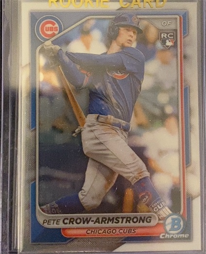 2024 Bowman Chrome #45 Pete Crow-Armstrong — front
