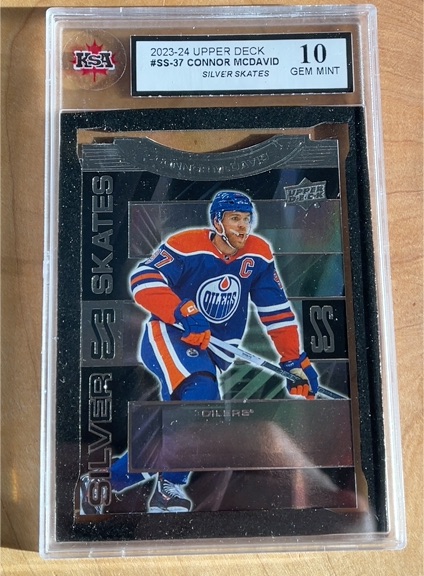 2023-24 Upper Deck #SS-37 Connor McDavid Silver Skates — front