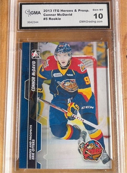 2013 ITG Heroes & Prospects #5 Connor McDavid Rookie — front