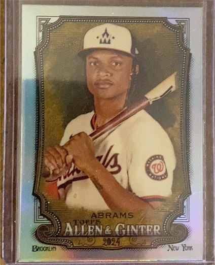 2024 Topps Allen & Ginter #17 CJ Abrams — front