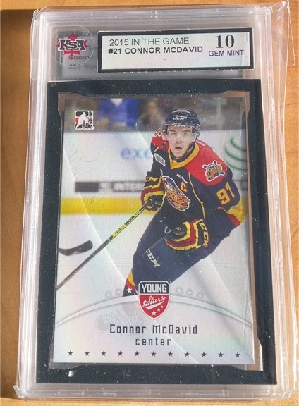 2015 In The Game Young Stars #21 Connor McDavid — front