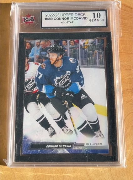 2022-23 Upper Deck #689 Connor McDavid All-Star — front
